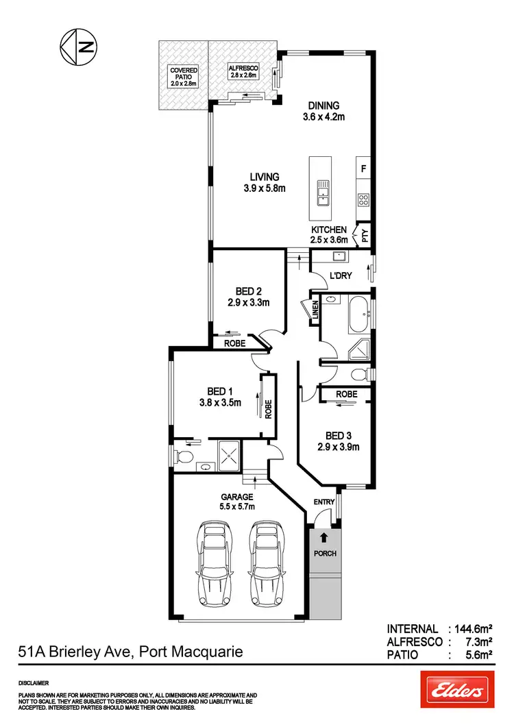 Floorplan of Homely house listing, 51A Brierley Avenue, Port Macquarie NSW 2444