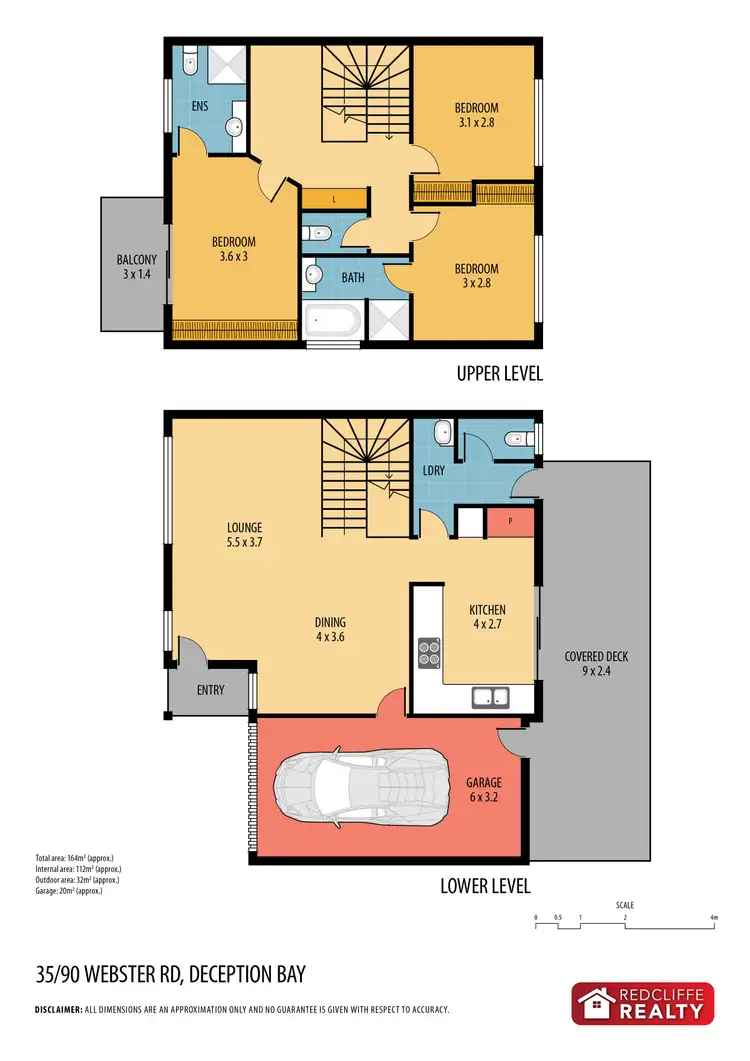 Floorplan of Homely townhouse listing, 35/90 Webster Road, Deception Bay QLD 4508
