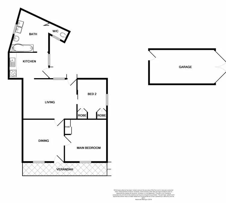 Floorplan of Homely house listing, 1 Cessnock Rd, Weston NSW 2326