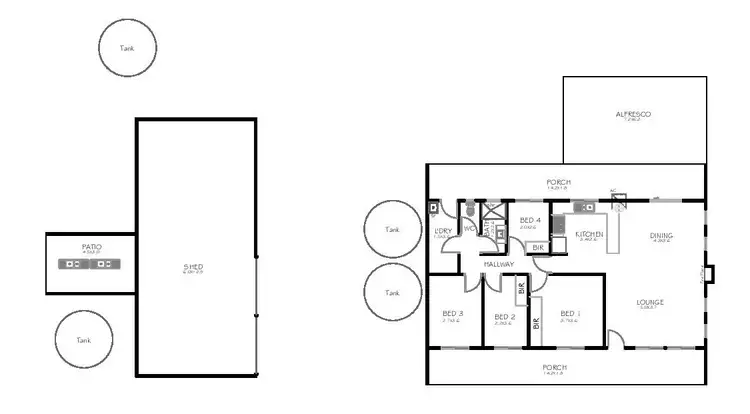 Floorplan of Homely house listing, 27 Douglas Street, Coffin Bay SA 5607