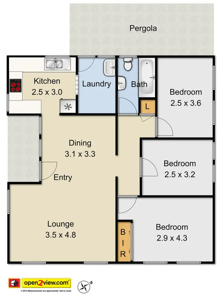 Floorplan of Homely house listing, 8 Tangaloa Crescent, Lethbridge Park NSW 2770