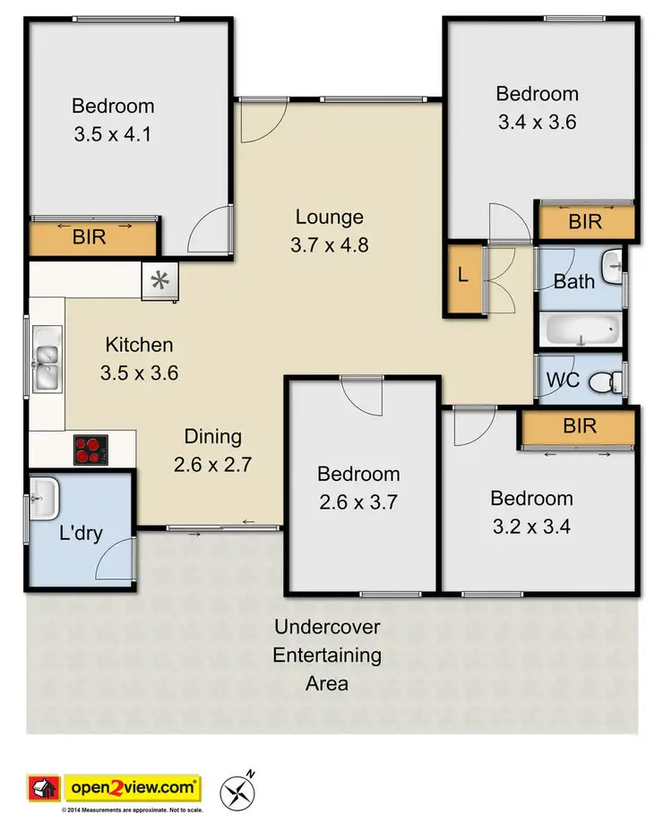 Floorplan of Homely house listing, 8 Peron Place, Willmot NSW 2770