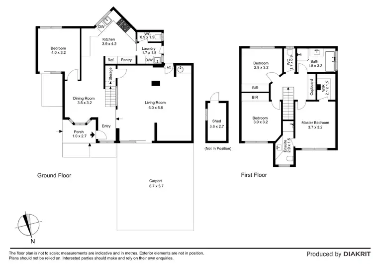 Floorplan of Homely townhouse listing, 1/1 Robinson Drive, Burwood East VIC 3151