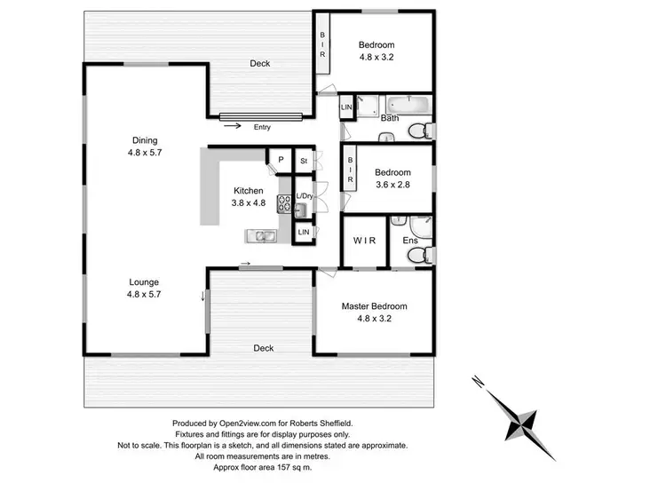 Floorplan of Homely rural property listing, 149 West Nook Road, Sheffield TAS 7306
