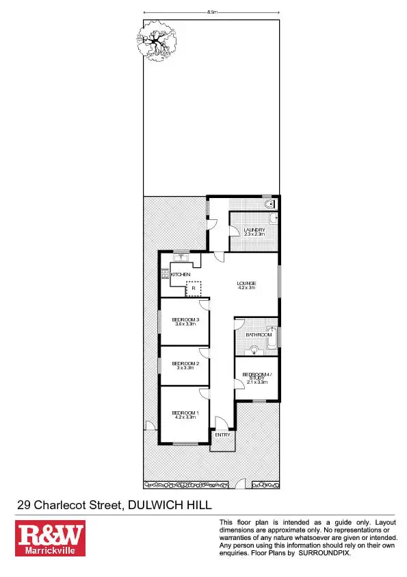 Floorplan of Homely house listing, 29 Charlecot Street, Dulwich Hill NSW 2203