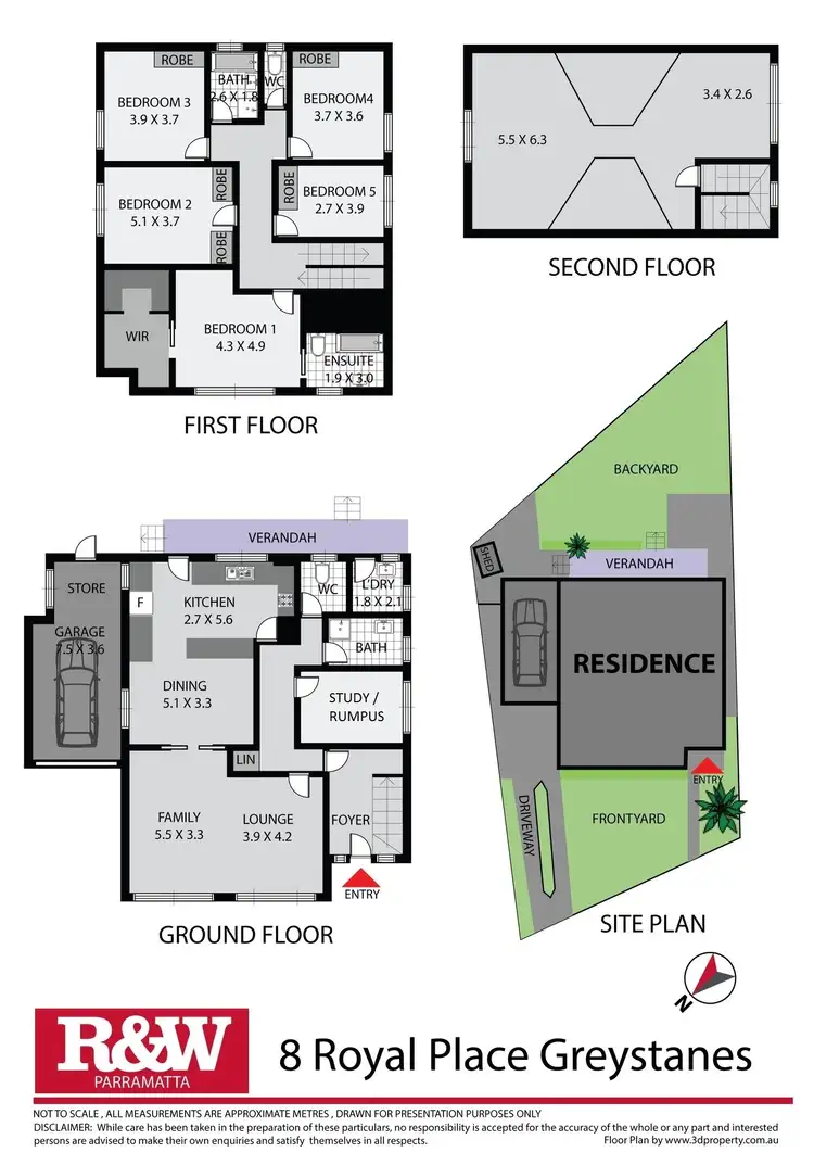 Floorplan of Homely house listing, 8 Royal Place, Greystanes NSW 2145