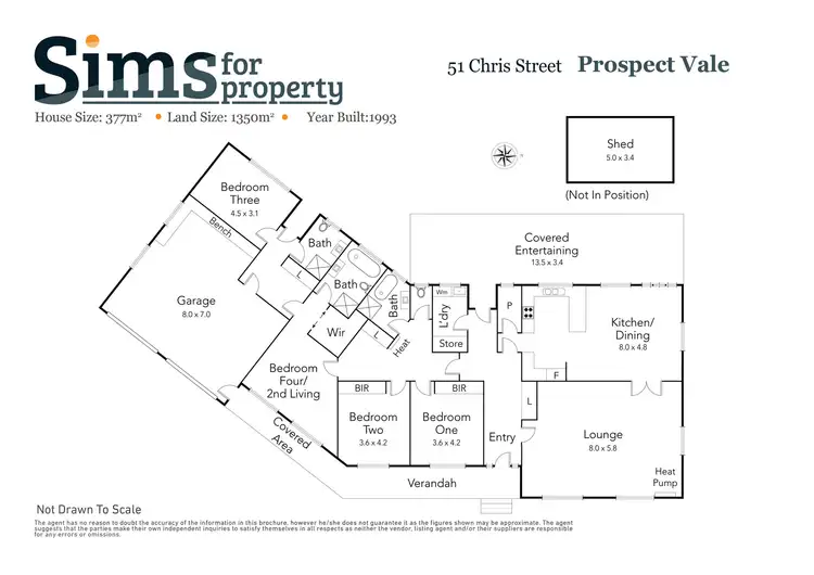 Floorplan of Homely house listing, 51-53 Chris Street, Prospect Vale TAS 7250
