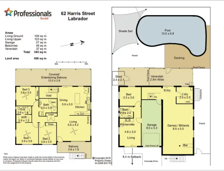 Floorplan of Homely house listing, 62 Harris Street, Labrador QLD 4215