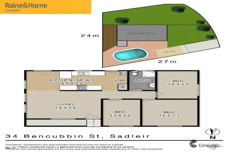 Floorplan of Homely house listing, 24 Bungulla Street, Sadleir NSW 2168