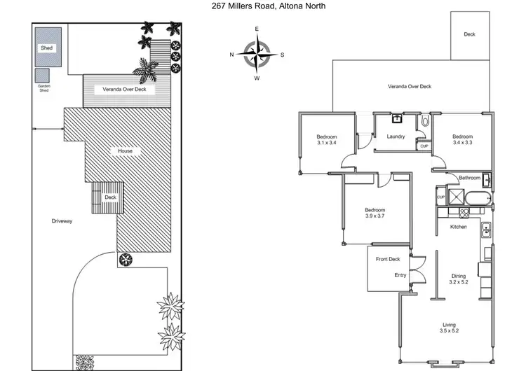 Floorplan of Homely house listing, 267 Millers Road, Altona North VIC 3025