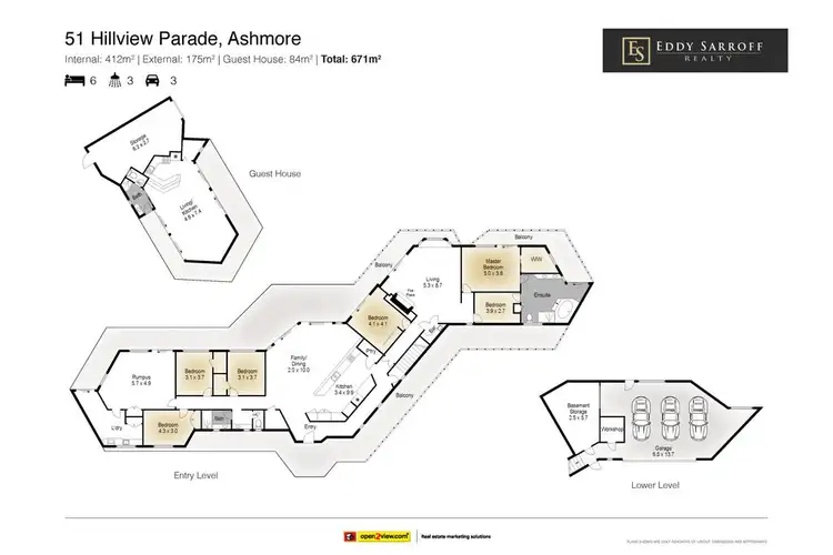 Floorplan of Homely house listing, 51 Hillview Parade, Ashmore QLD 4214
