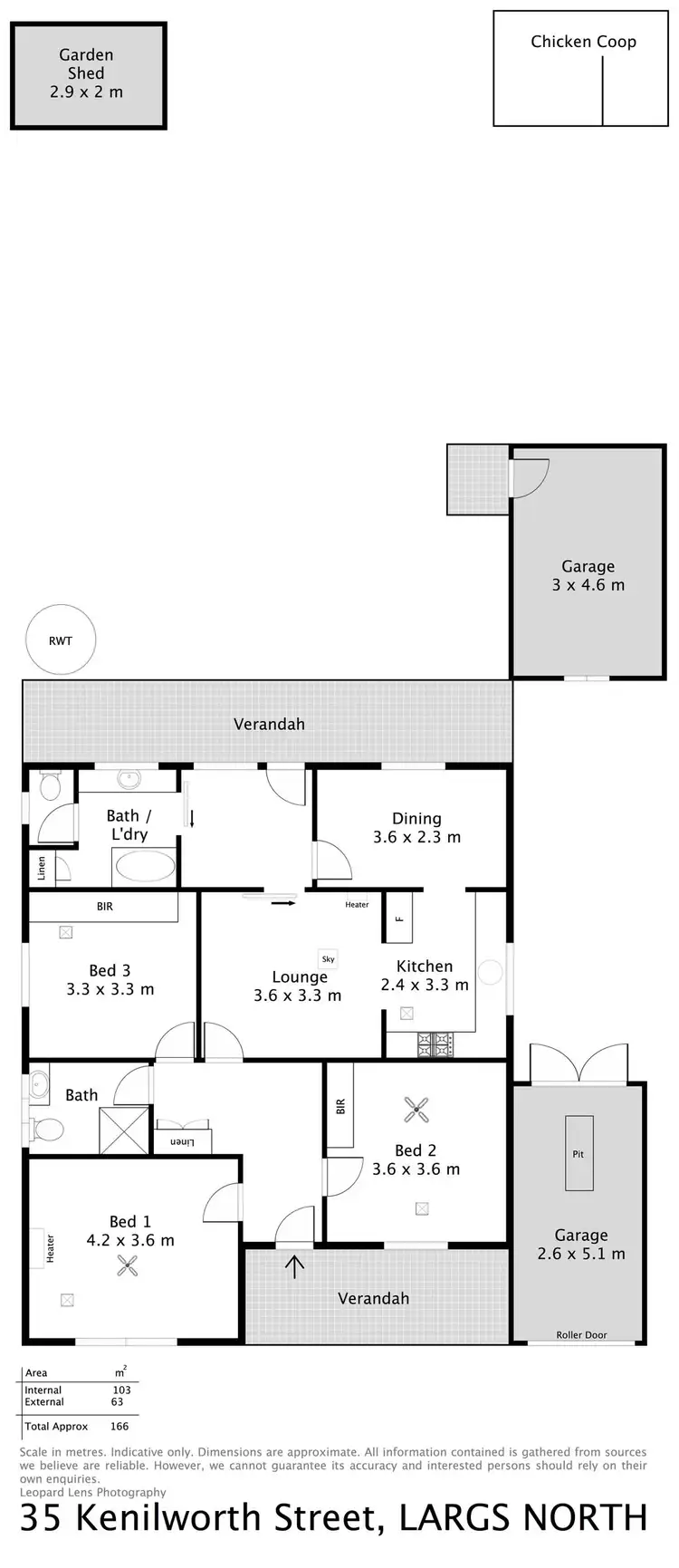 Floorplan of Homely house listing, 35 Kenilworth Street, Largs North SA 5016