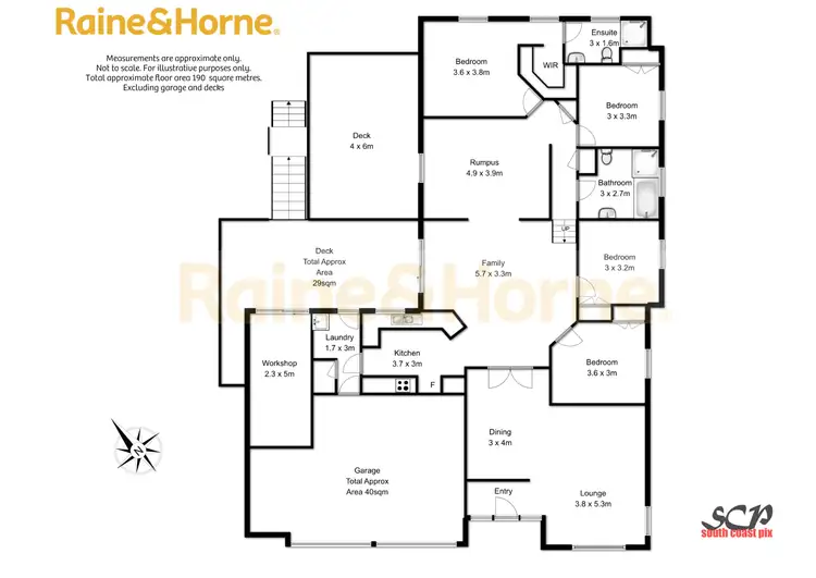 Floorplan of Homely house listing, 6 Luks Way, Batehaven NSW 2536