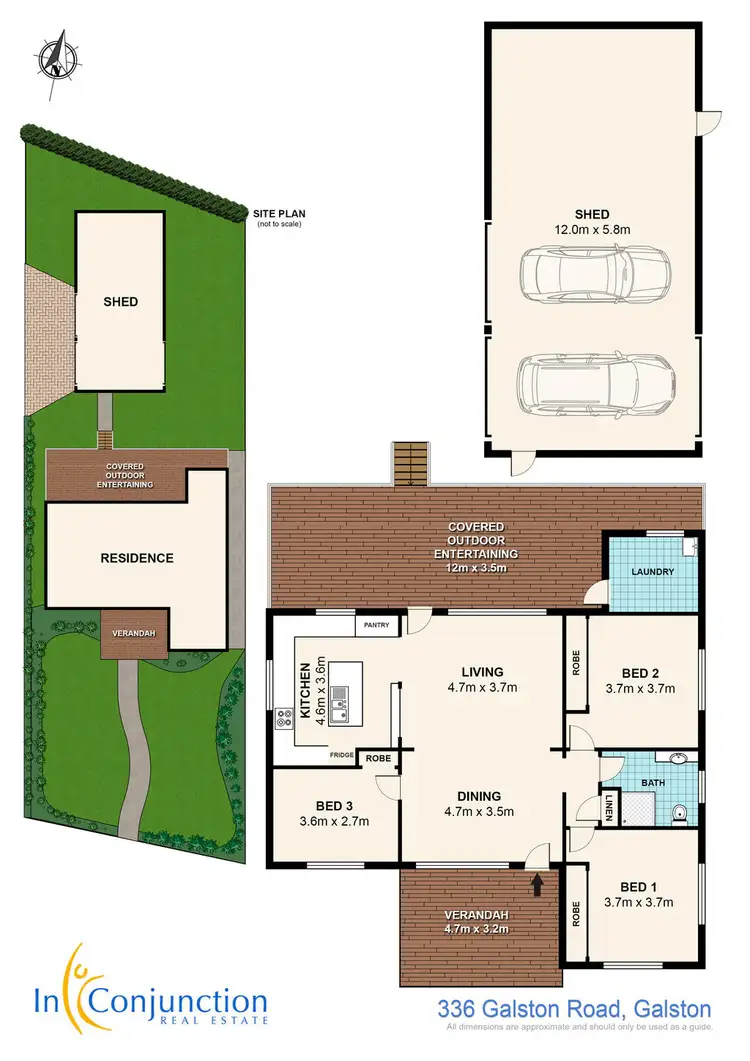 Floorplan of Homely house listing, 336 Galston Road,, Galston NSW 2159