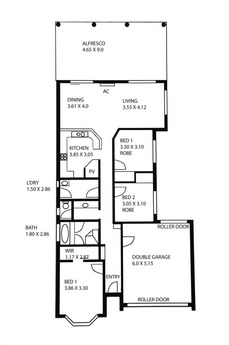 Floorplan of Homely house listing, 43A St. Andrews Drive, Port Lincoln SA 5606