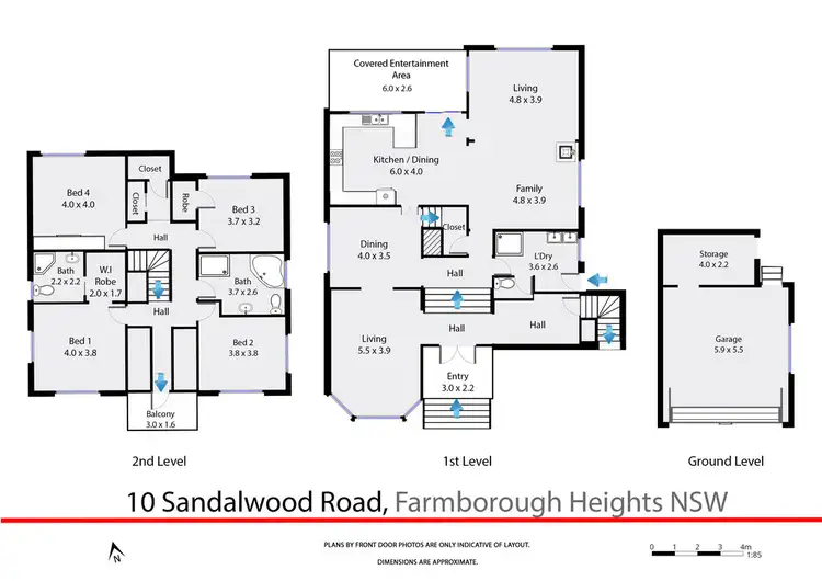 Floorplan of Homely house listing, 10 Sandalwood Road, Farmborough Heights NSW 2526