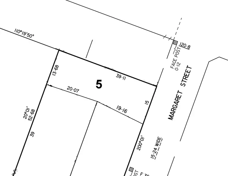 Floorplan of Homely land listing, 5 Margaret Street, Woodside SA 5244