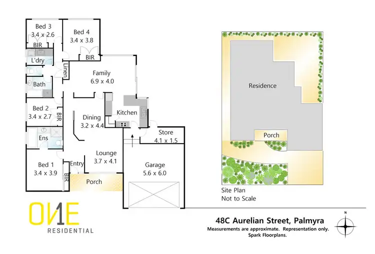 Floorplan of Homely house listing, 48C Aurelian Street, Palmyra WA 6157