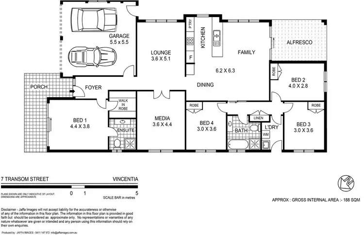 Floorplan of Homely house listing, 7 Transom Street, Vincentia NSW 2540