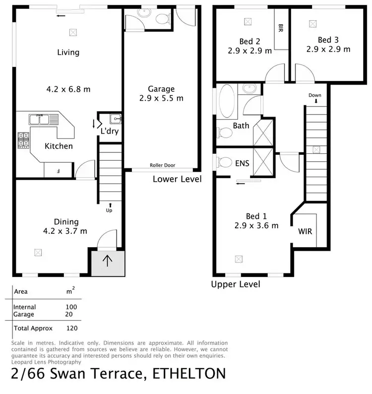 Floorplan of Homely townhouse listing, 2/66 Swan Terrace, Ethelton SA 5015