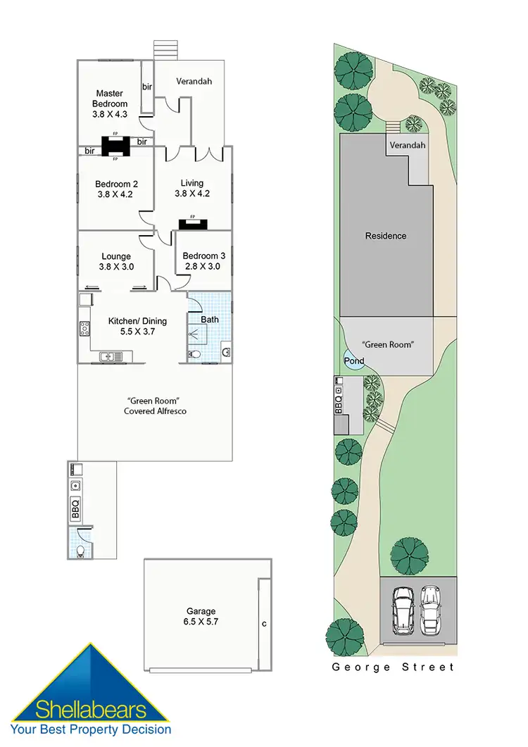 Floorplan of Homely house listing, 4 George Street, Cottesloe WA 6011