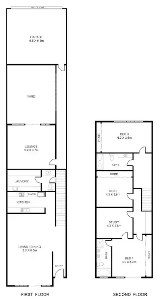 Floorplan of Homely house listing, 423B Esplanade, Grange SA 5022