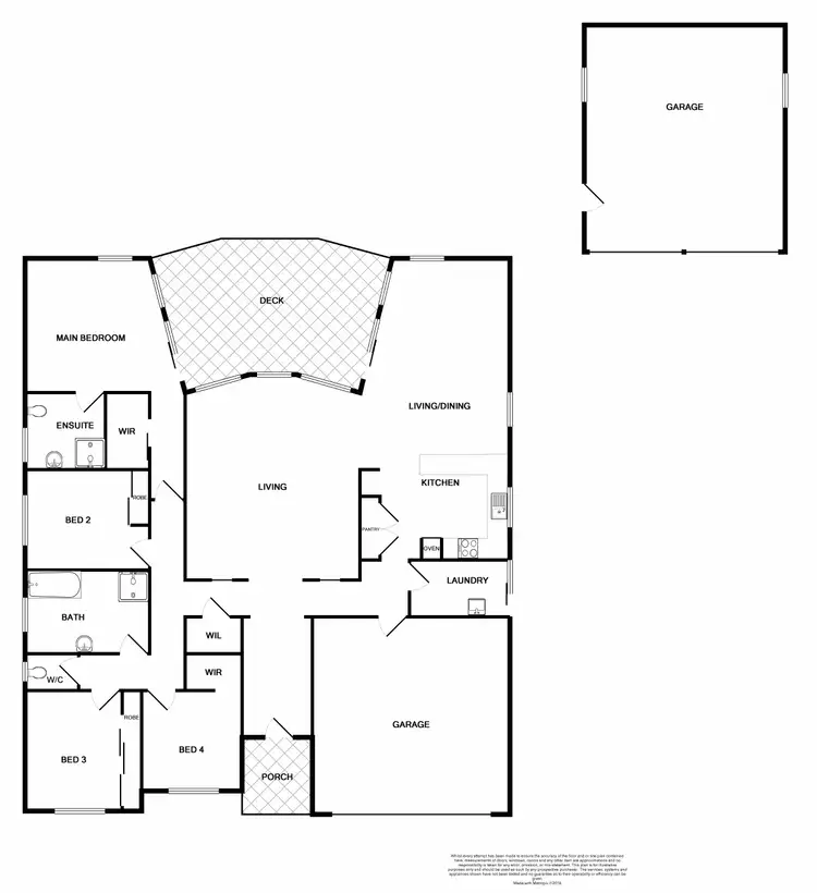 Floorplan of Homely house listing, 56 Nardoo Avenue, Aberglasslyn NSW 2320