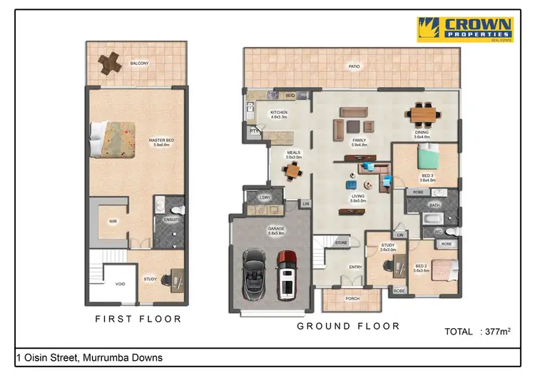 Floorplan of Homely house listing, 1 Oisin Street, Murrumba Downs QLD 4503