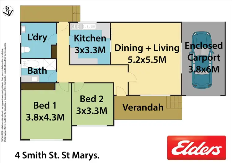 Floorplan of Homely house listing, 4 Smith Street, St Marys NSW 2760