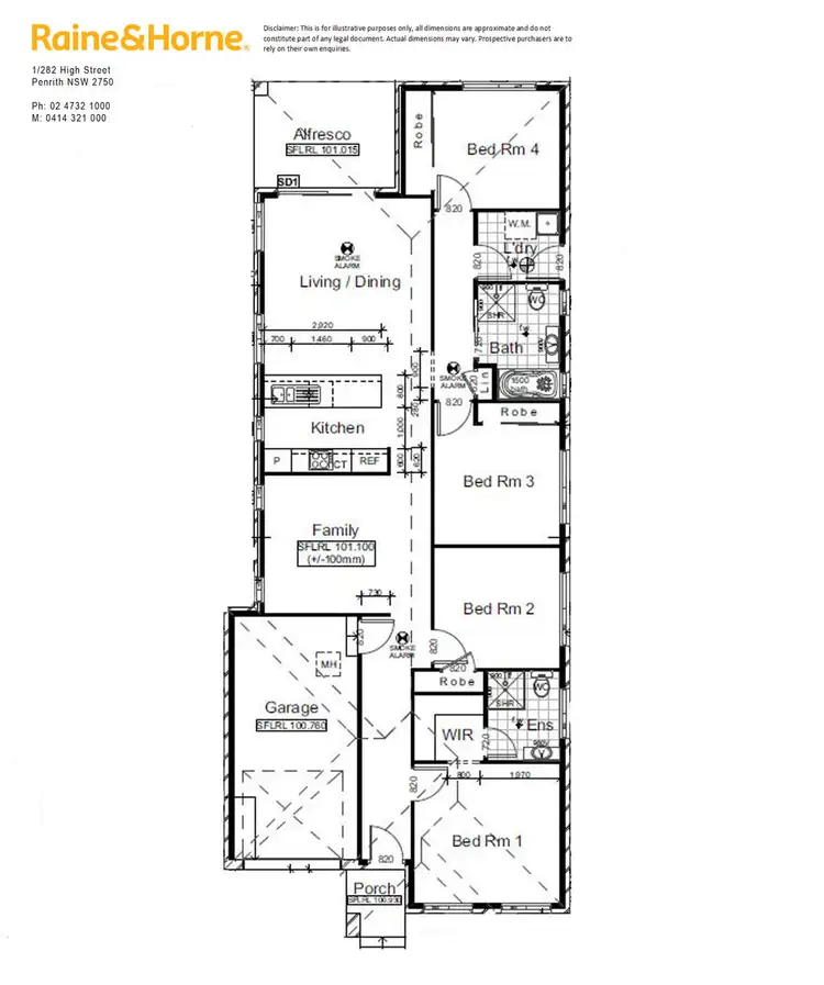 Floorplan of Homely house listing, 15 Cavalry Street, Jordan Springs NSW 2747
