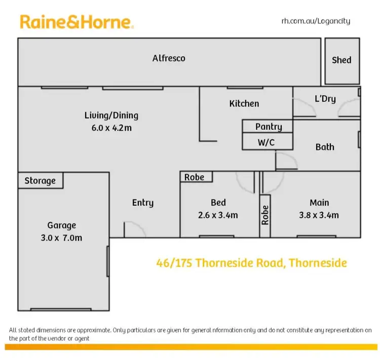 Floorplan of Homely townhouse listing, 46/175 THORNESIDE ROAD, Thorneside QLD 4158