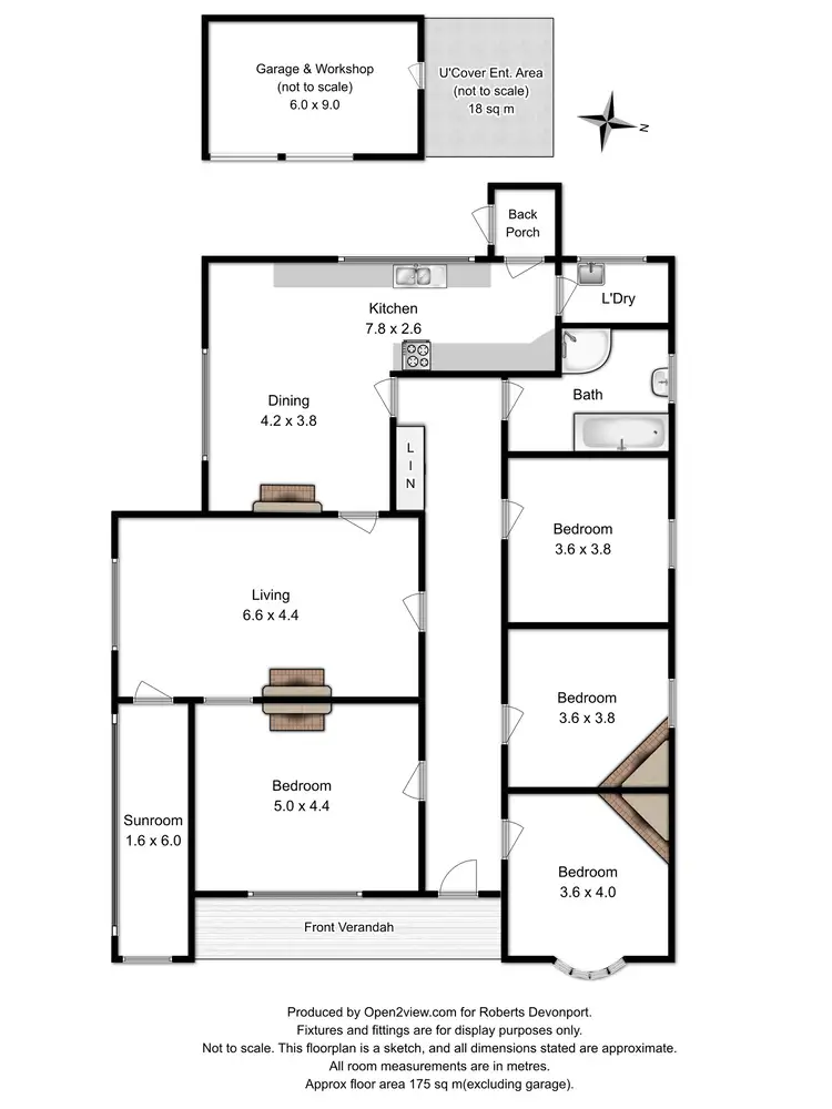 Floorplan of Homely house listing, 21 Latrobe Road, Railton TAS 7305