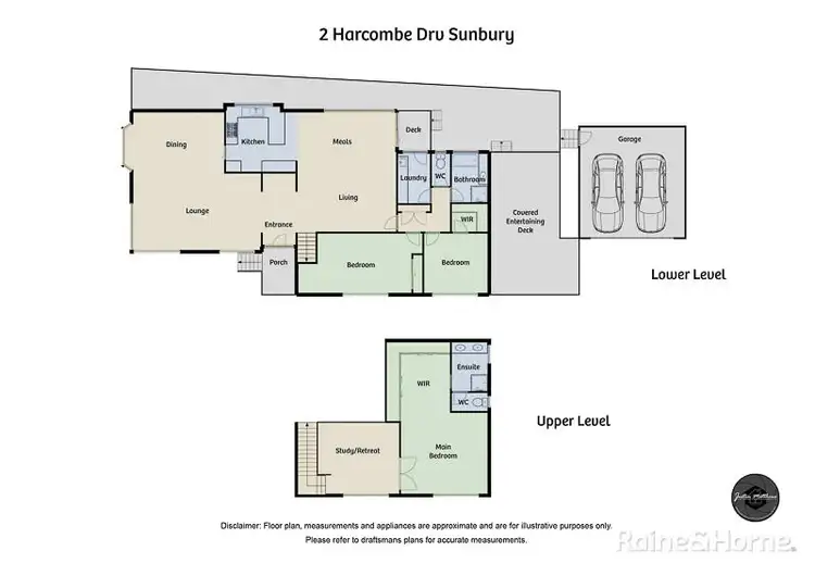 Floorplan of Homely house listing, 2 Harcombe Drive, Sunbury VIC 3429