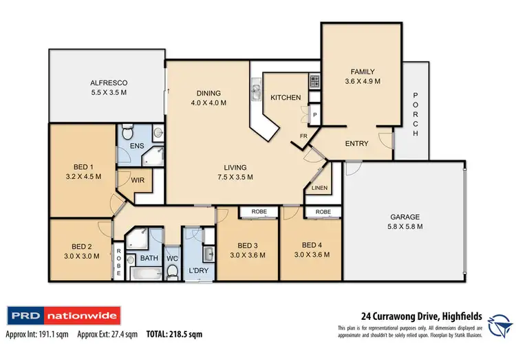 Floorplan of Homely house listing, 24 Currawong Drive, Highfields QLD 4352