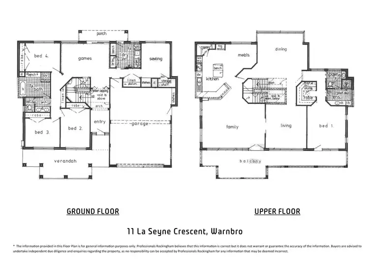 Floorplan of Homely house listing, 11 La Seyne Crescent, Warnbro WA 6169