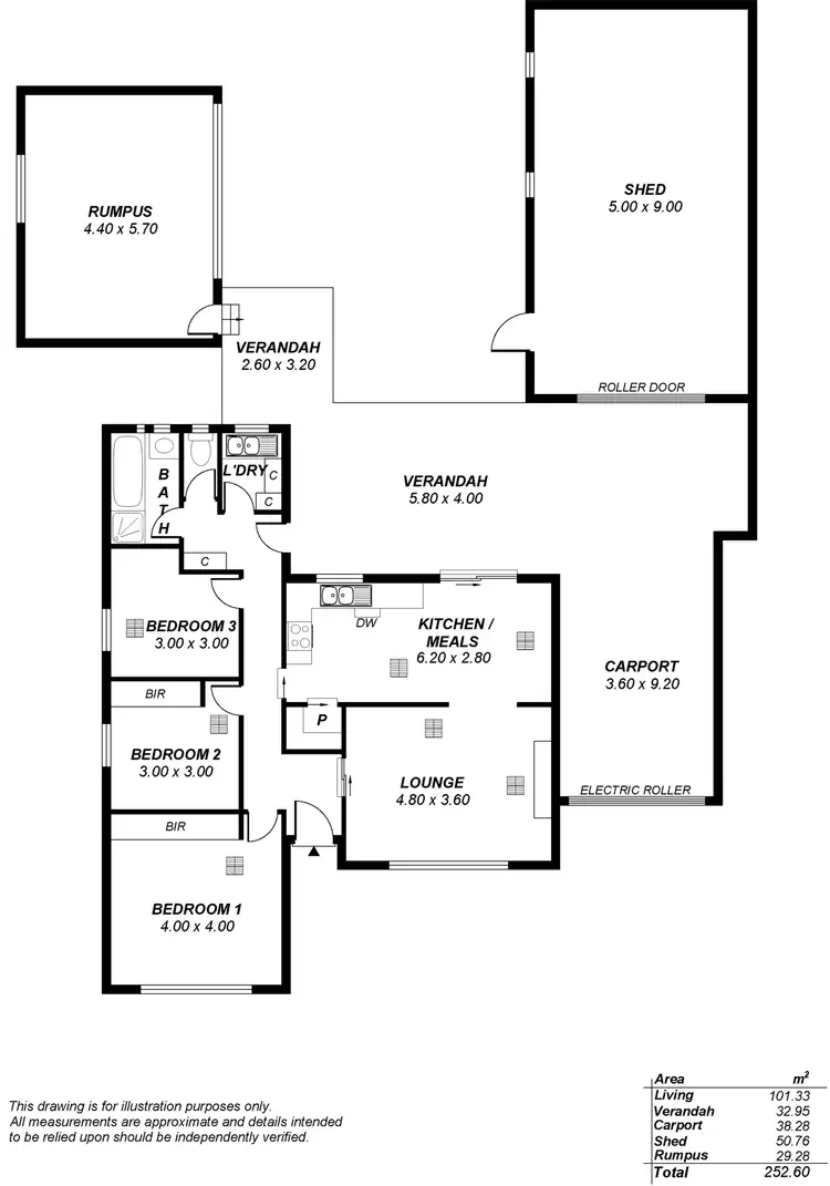 Floorplan of Homely house listing, 10 Hartog Street, Flinders Park SA 5025