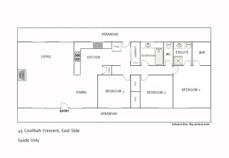 Floorplan of Homely house listing, 45 Coolibah Crescent, East Side NT 870