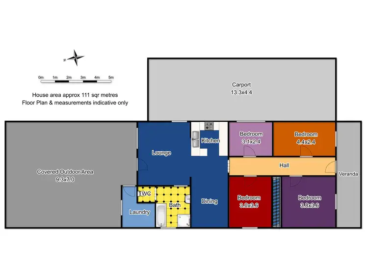 Floorplan of Homely house listing, 263 Dalton Street, Orange NSW 2800
