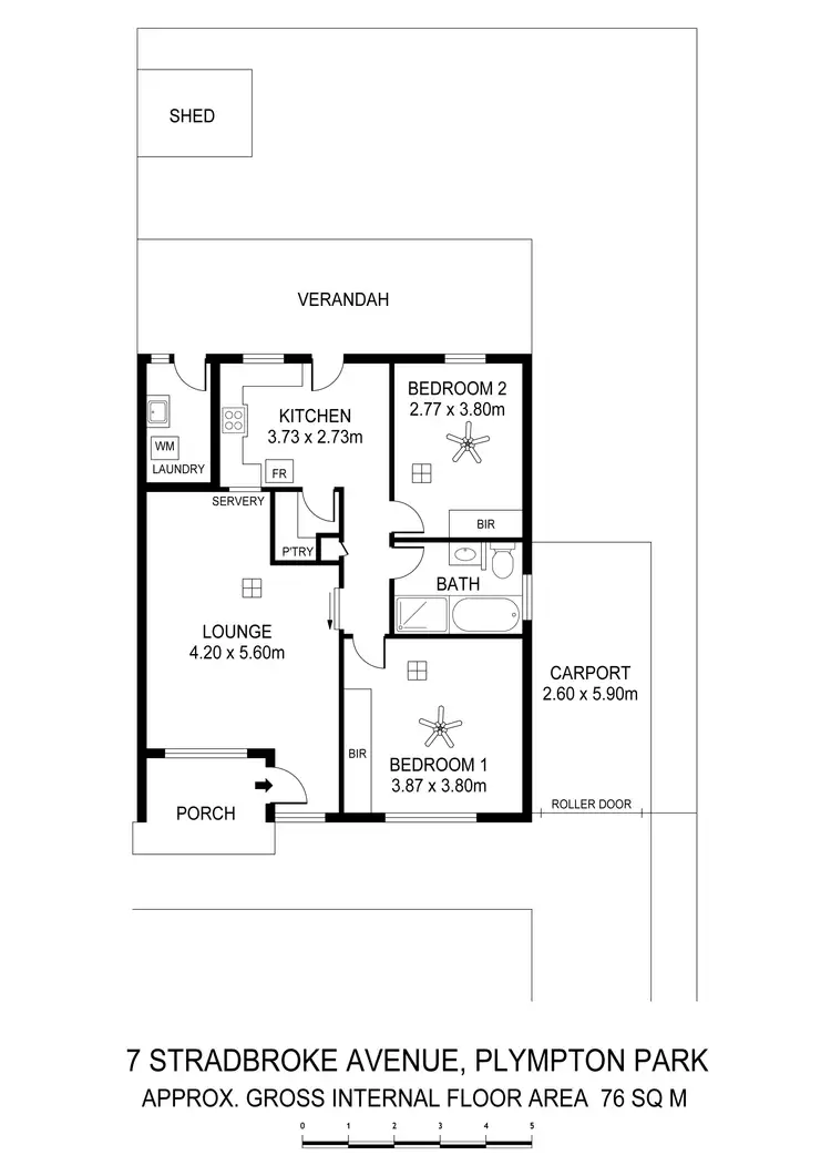 Floorplan of Homely house listing, 7 Stradbroke Avenue, Plympton Park SA 5038