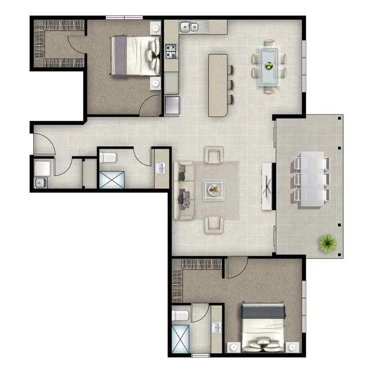 Floorplan of Homely unit listing, 9/2 Manley Street, Redcliffe QLD 4020