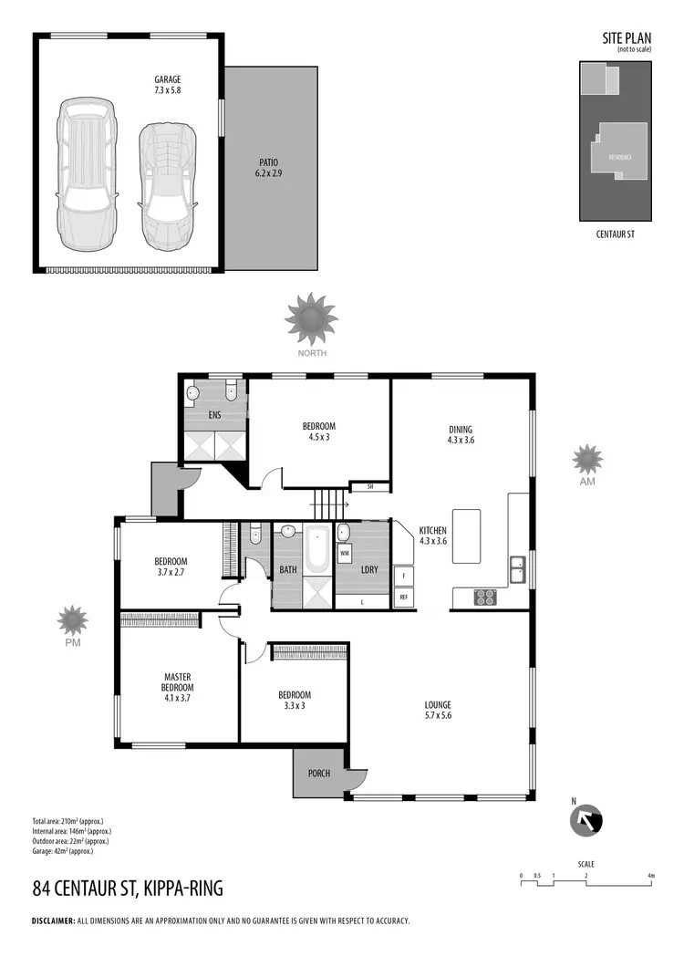Floorplan of Homely house listing, 84 Centaur Street, Kippa-ring QLD 4021