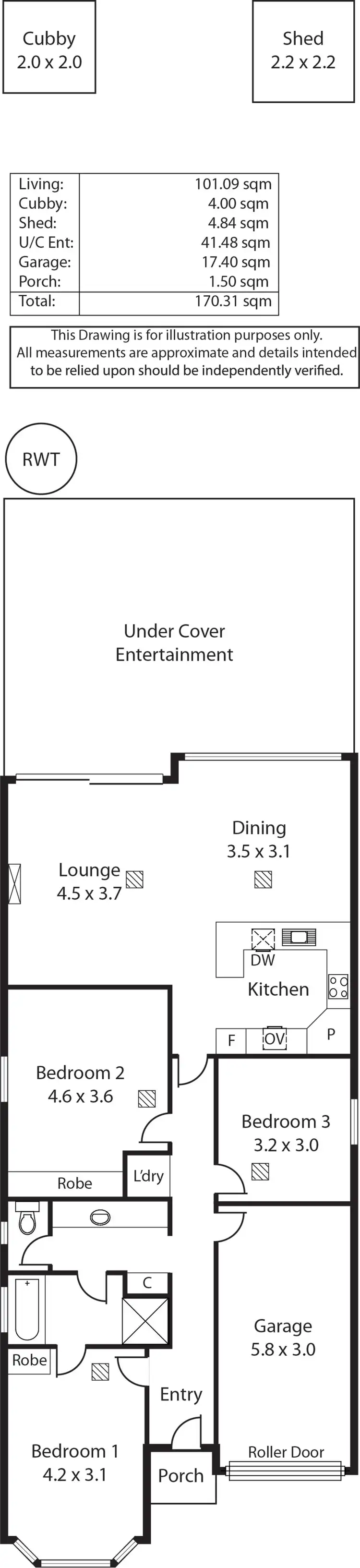 Floorplan of Homely house listing, 67 Lord Howe Avenue, Hillcrest SA 5086