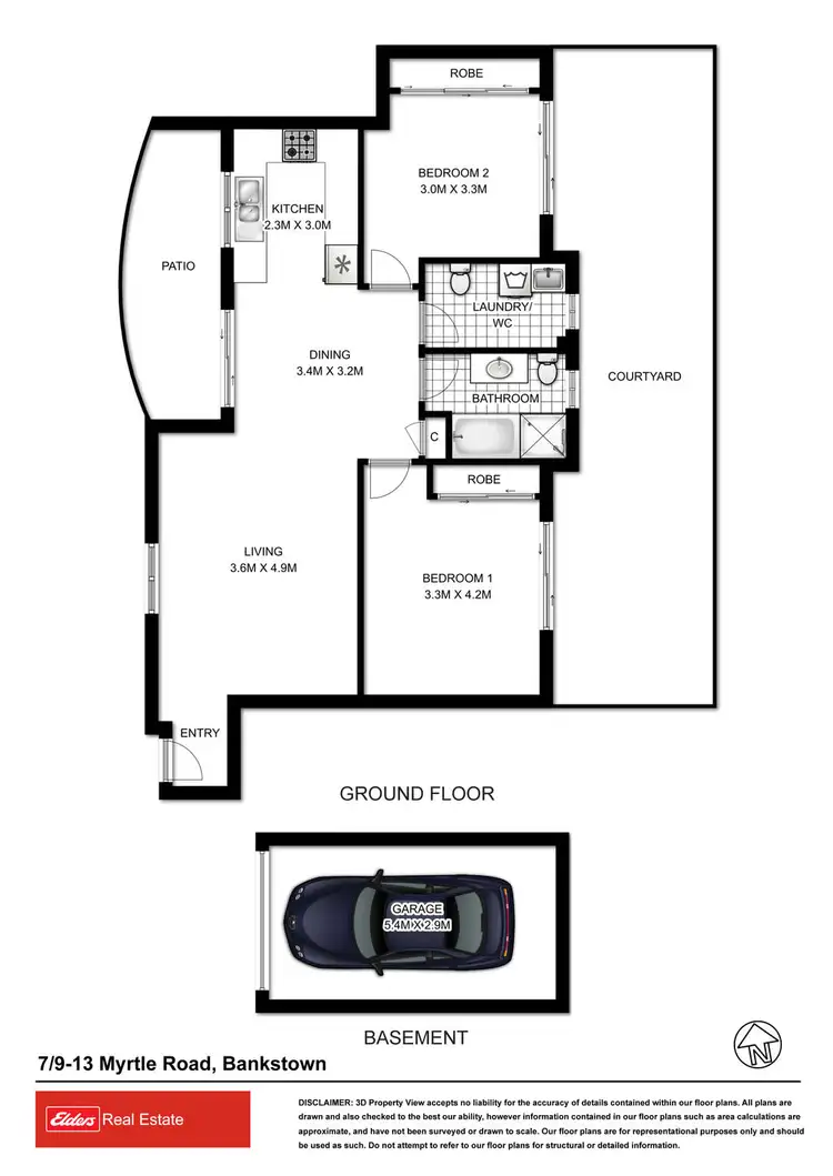 Floorplan of Homely unit listing, 7/9-13 Myrtle Road, Bankstown NSW 2200