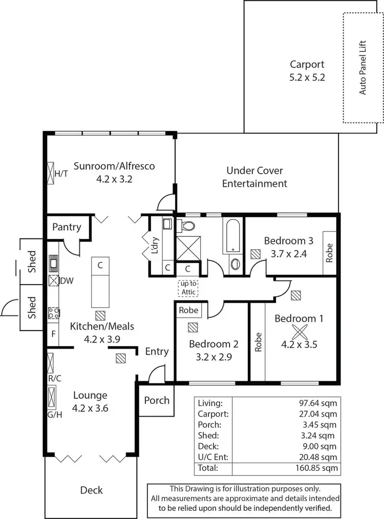 Floorplan of Homely house listing, 4 East Terrace, South Plympton SA 5038