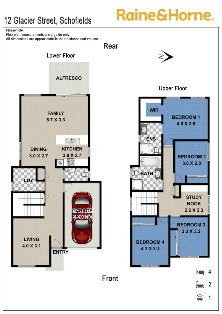 Floorplan of Homely house listing, 12 Glacier Street, Schofields NSW 2762