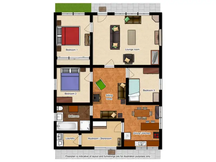 Floorplan of Homely house listing, 4 Stutzer Street, Oatlands TAS 7120