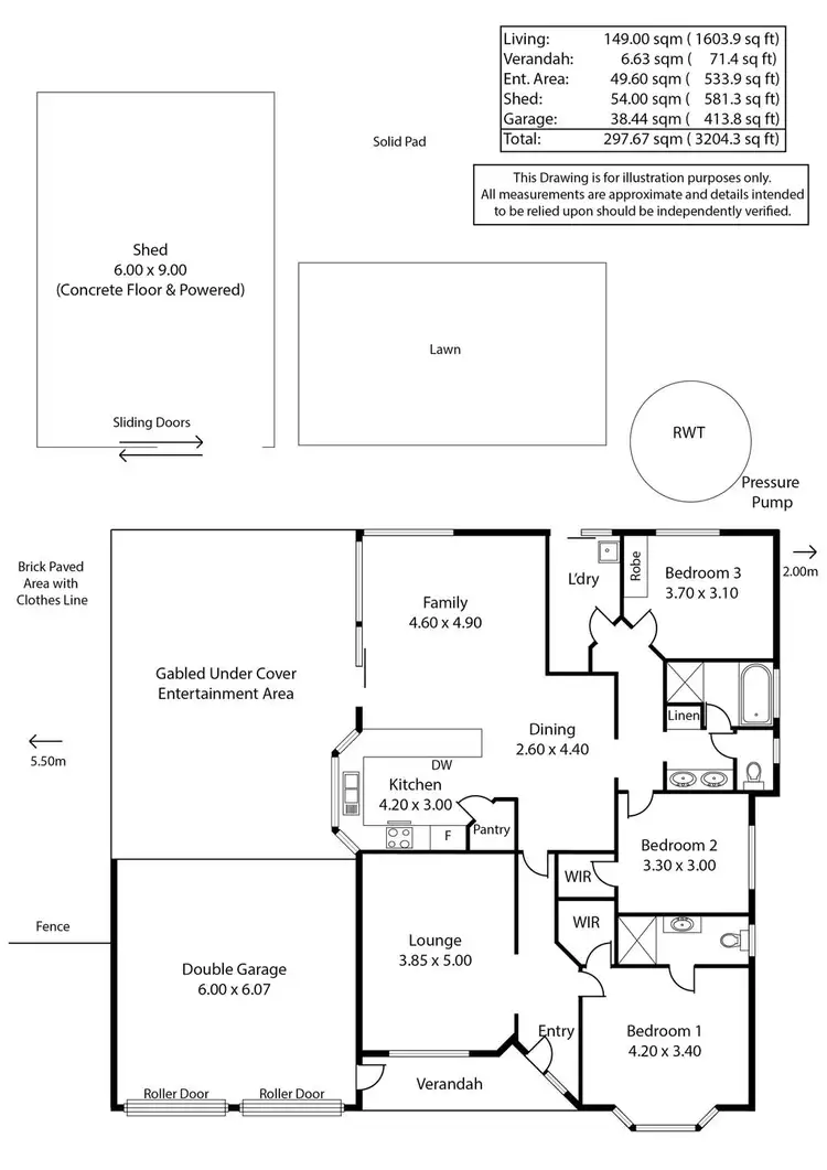 Floorplan of Homely house listing, 10 Silver Birch Drive, Murray Bridge SA 5253