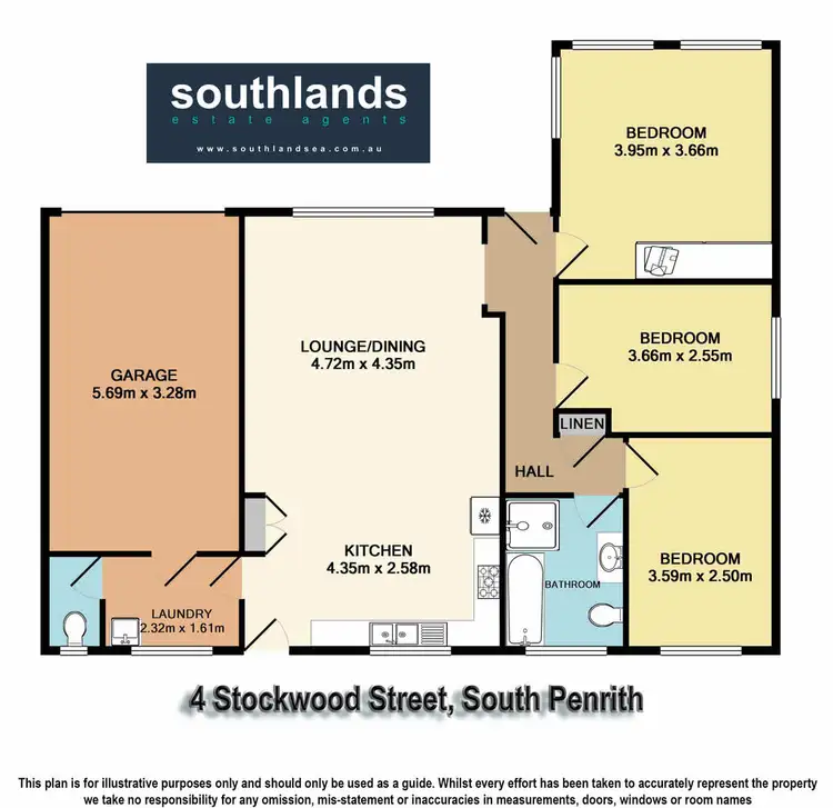 Floorplan of Homely house listing, 4 Stockwood Street, South Penrith NSW 2750