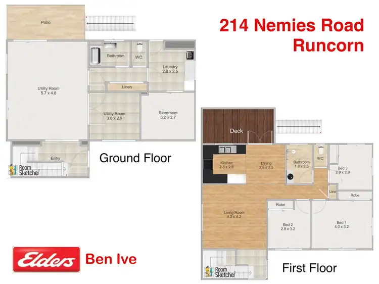 Floorplan of Homely house listing, 214 Nemies Road, Runcorn QLD 4113