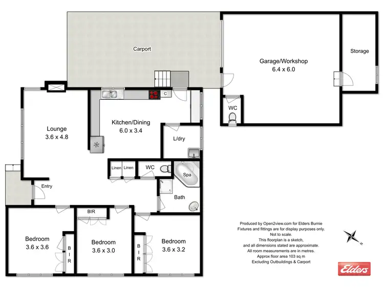 Floorplan of Homely house listing, 47-49 Sedgewick Street, Queenstown TAS 7467